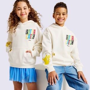 Youth Hoodie Pullover Sweatshirt Cream - Pokémon x Target XL unisex